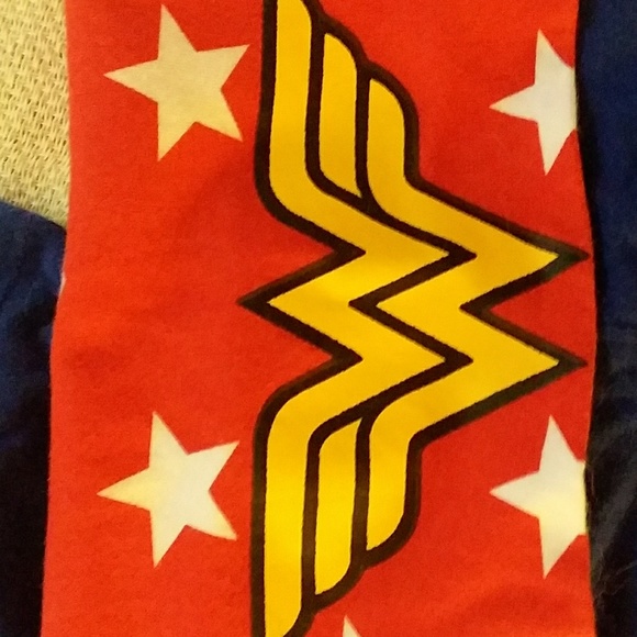 Fold Over Wonder Woman Pants DC Comics Pants Wonder Woman Yoga Pants